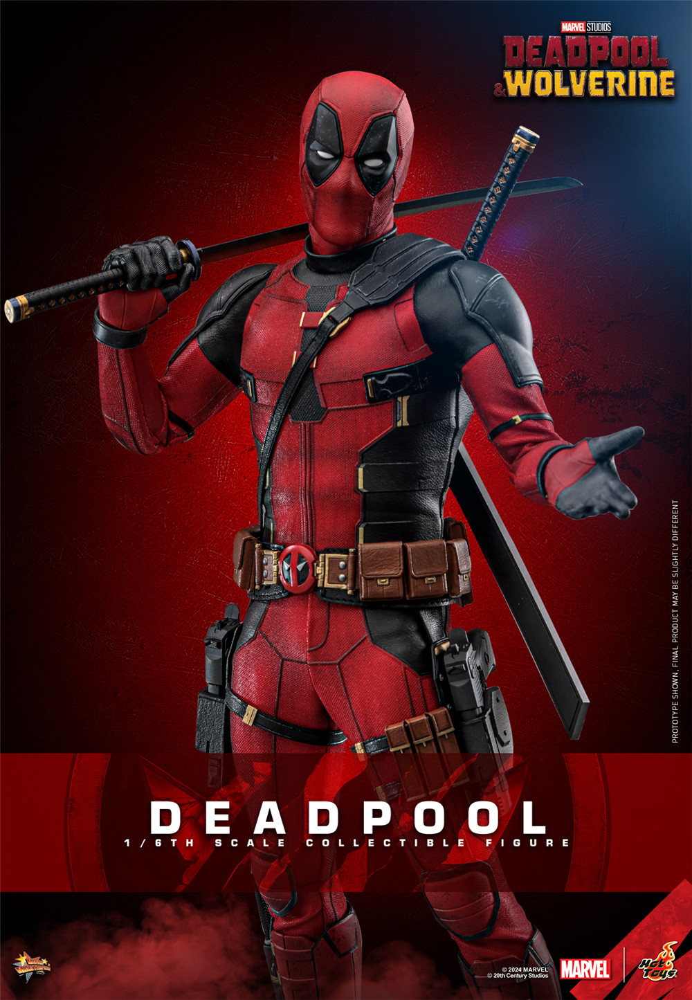 Hot Toys于2024 ChinaJoy率先发售重磅现货死侍1:6人偶
