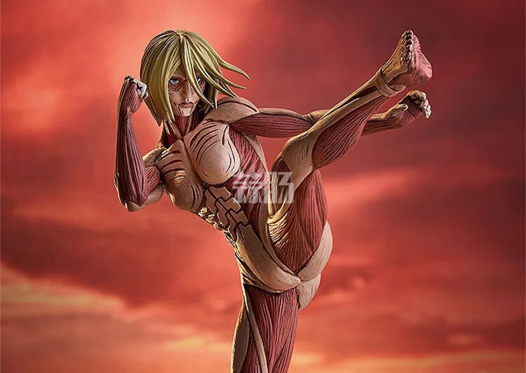 良笑社推出PUP《进击的巨人》亚妮 女巨人形态 L尺寸手办