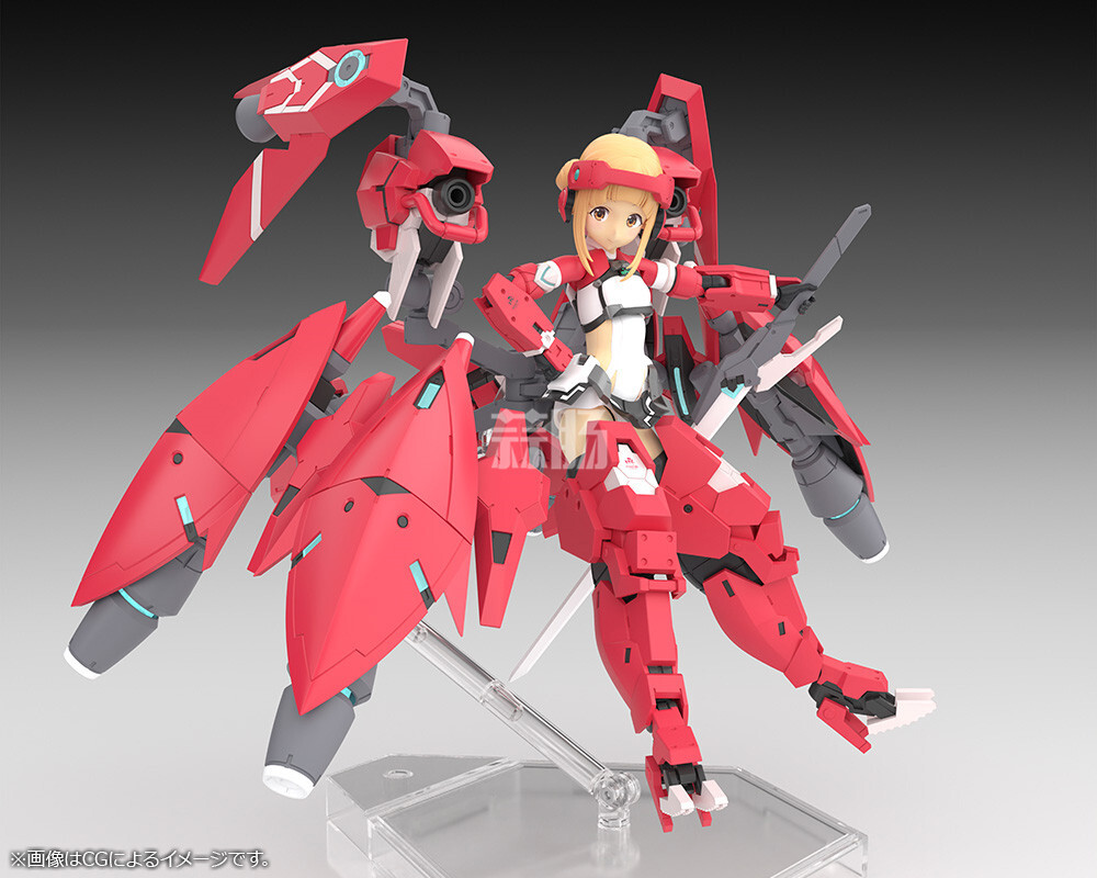 寿屋推出女神装置《机甲爱丽丝 Expansion》高幡长闲 师门 拼装人偶