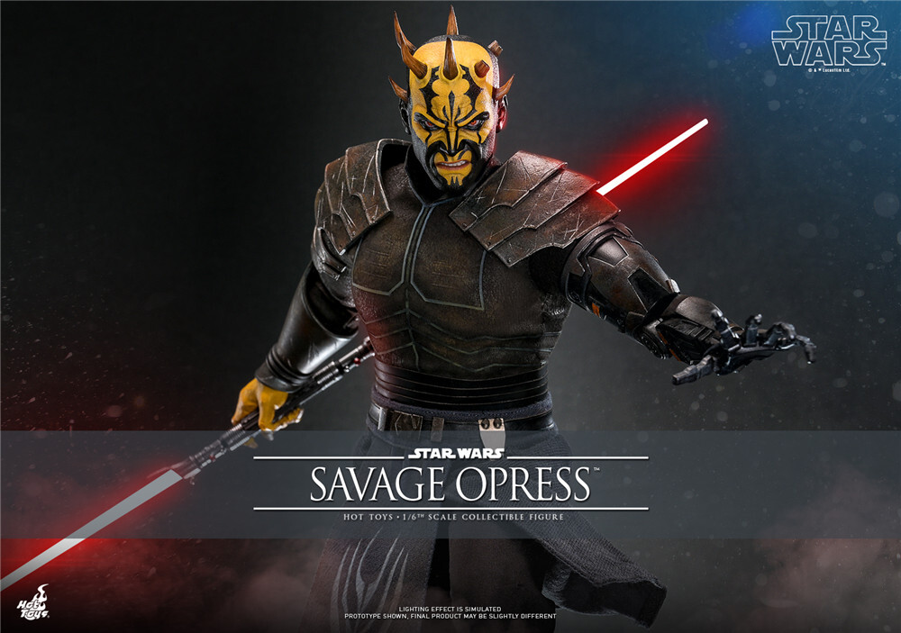 Hot Toys推出《星球大战：克隆人战争》萨瓦奇·奥普雷斯1:6比例人偶