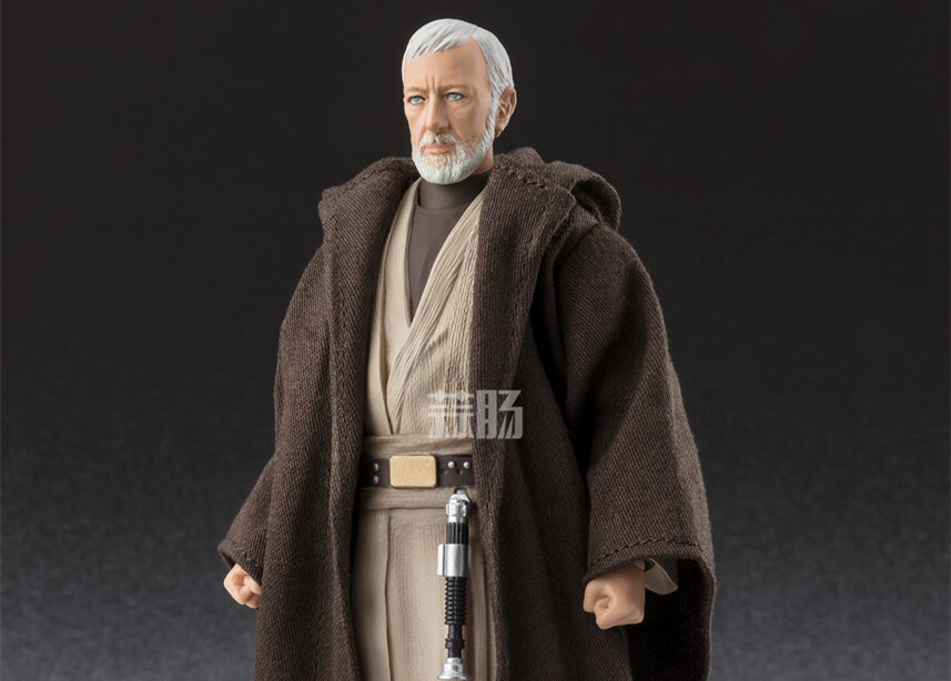 万代推出SHF《星球大战》欧比旺·“班”·肯诺比 经典造型Ver.可动人偶
