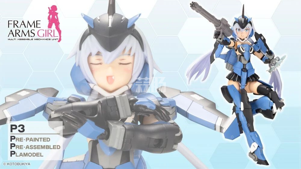 寿屋推出P3机甲少女“短剑”拼装模型