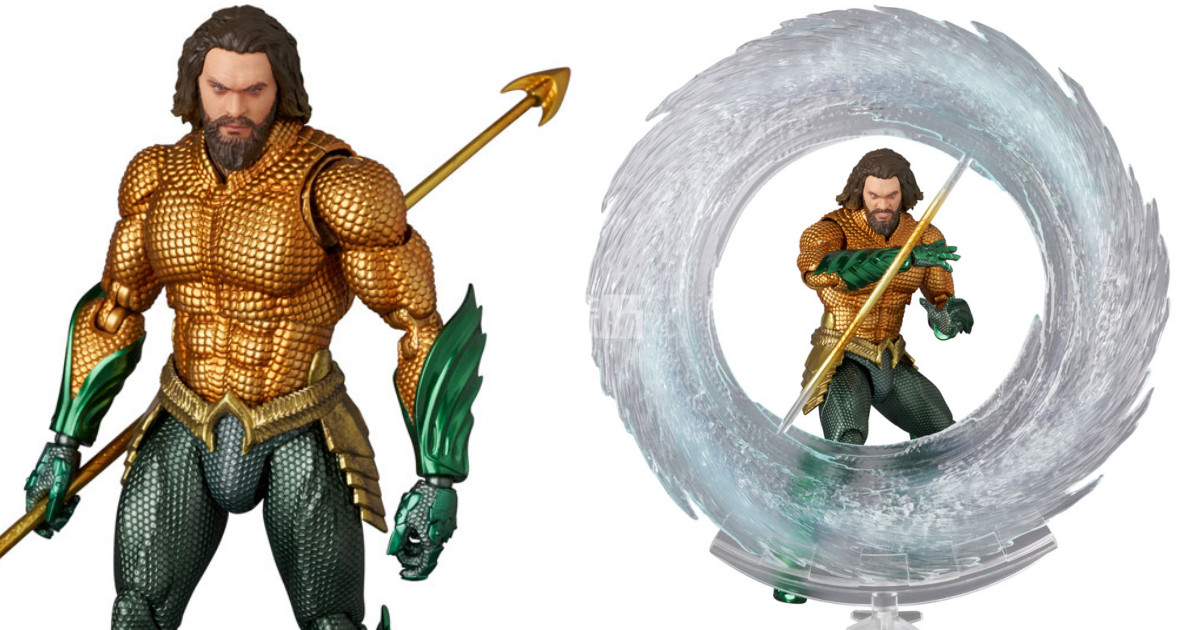 Medicom Toy推出MAFEX-267《海王2》海王（金绿战衣）可动人偶