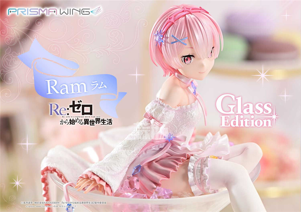 P1S推出PRISMA WING《Re：从零开始》拉姆 玻璃杯款1/7手办