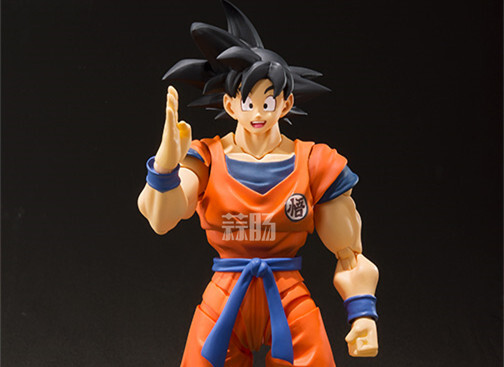 万代再版SHF《龙珠》孙悟空-在地球长大的赛亚人-可动人偶
