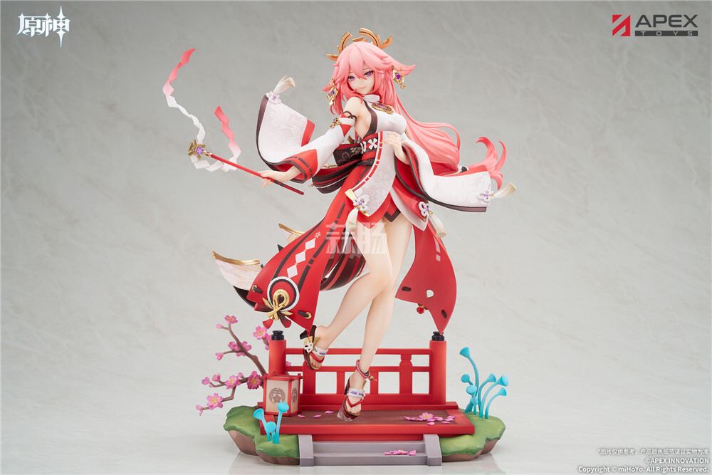 APEX-TOYS推出《原神》八重神子·浮世笑百姿Ver.1/7手办