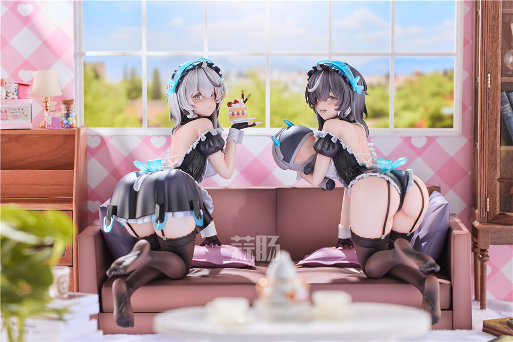 Raise Dream推出《尘白禁区》琴诺&莫尔索 见习侍奉1/6手办