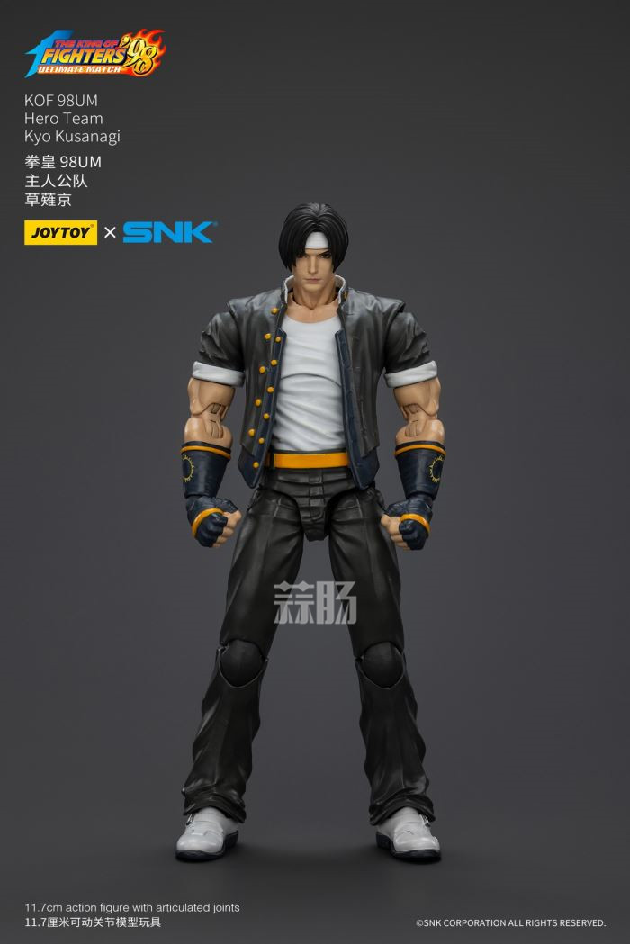柔术快线主角雄人小城 1/8 比例 Megahouse 手办全新未开封商品 JOYTOY推出《拳皇98UM》主人公队草薙京1/18可动人偶-模型玩具-蒜肠网