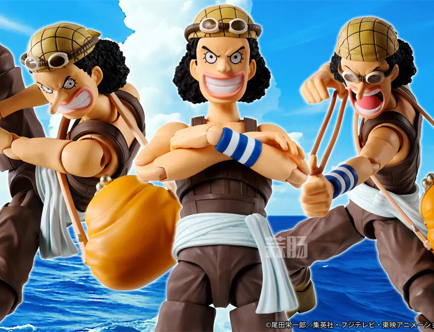 万代推出SHF《海贼王》乌索普 -冒险的黎明-可动人偶