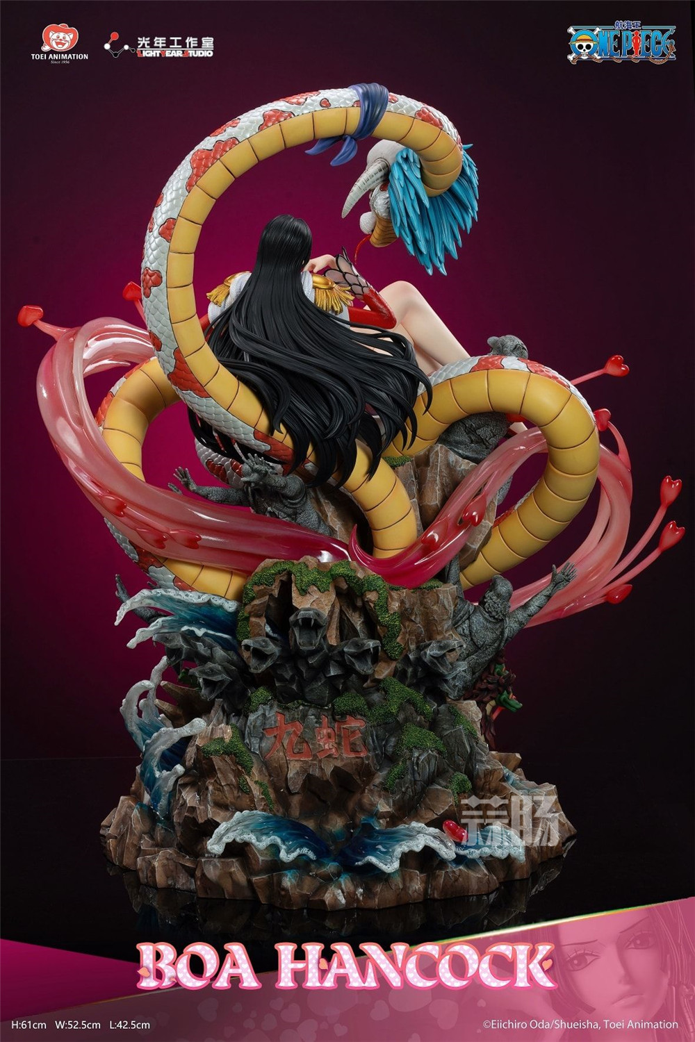 光年工作室推出《海贼王》“女帝·波雅汉库克”收藏级雕像-雕像-蒜肠网