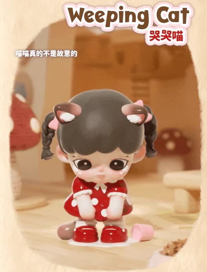 TNTSPACE推出Zoraa“喵呜·猫颜社mini系列”盲盒-潮玩/盲盒-蒜肠网
