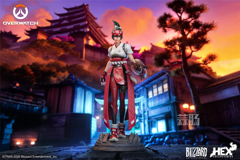 HEX Collectibles推出《守望先锋》雾子 1/6雕像