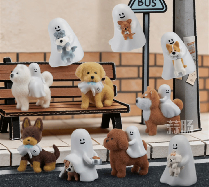 52Toys推出“小幽灵-好朋狗”盲盒