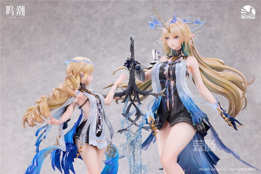 开天工作室推出《鸣潮》卡提希娅&芙露德莉斯 雕像