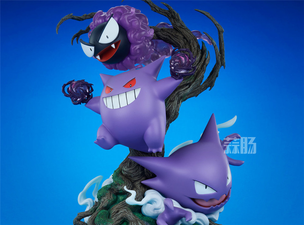 Sideshow Collectibles推出《宝可梦》耿鬼 场景雕像